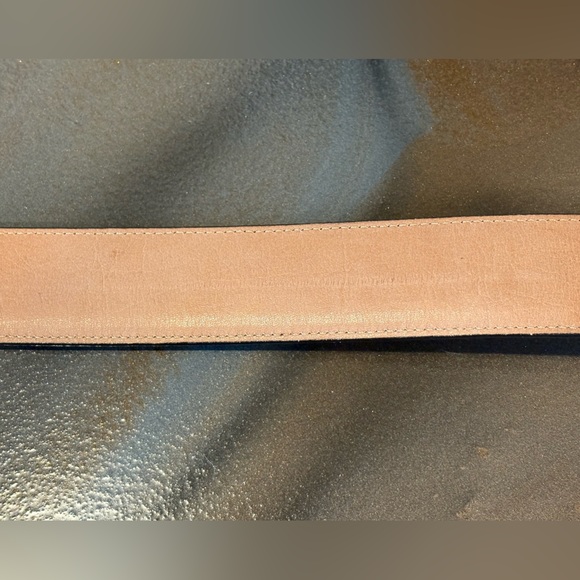 Montana Silversmith Silver Plate Buckle and Vero Struzzo Ostrich Leather Belt 40 - Picture 12 of 16